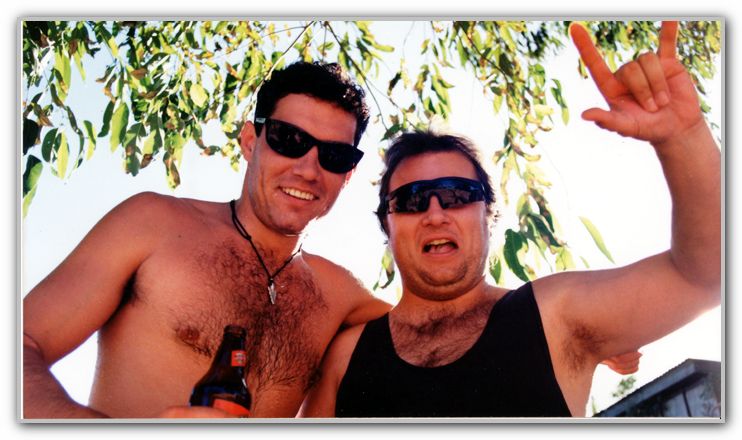 CJ & Rick at DJ 7th Ave House Jan 1994